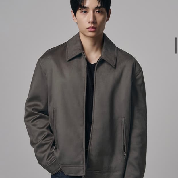 (XL) 드로우핏 리에디션 스웨이드 자켓 [GREY] 판매