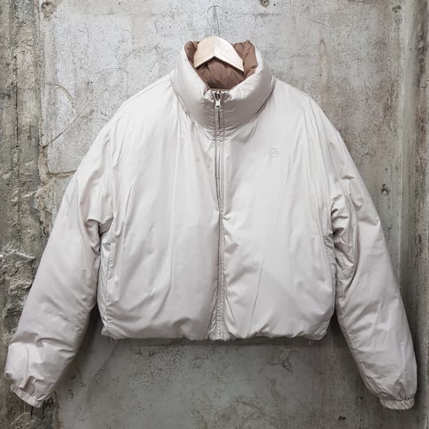 ahwe 아위 리버서블 구스 숏 다운 패딩 F사이즈