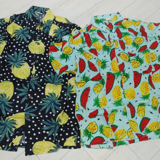 하와이셔츠2개