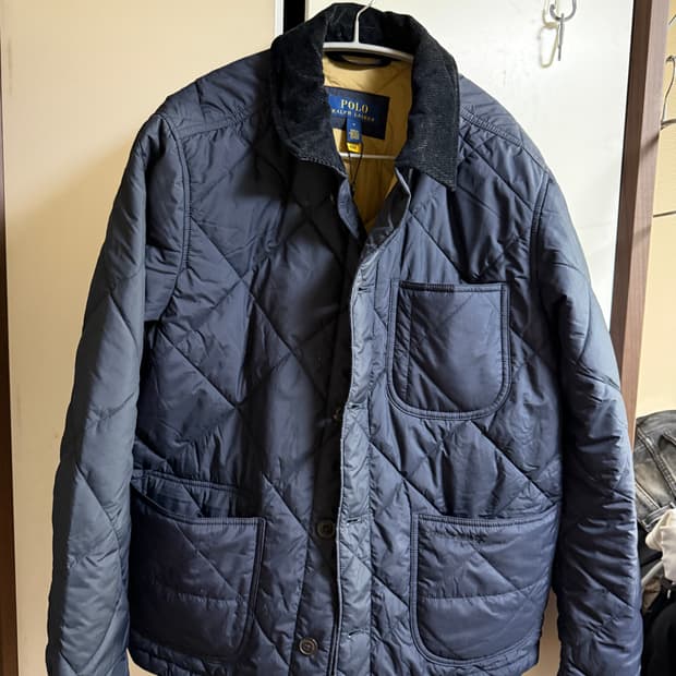 폴로 랄프로렌 퀼팅 자켓 네이비 M 새상품 34만5천
