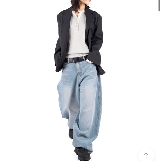 릿킴 pot balloon jeans 청바지