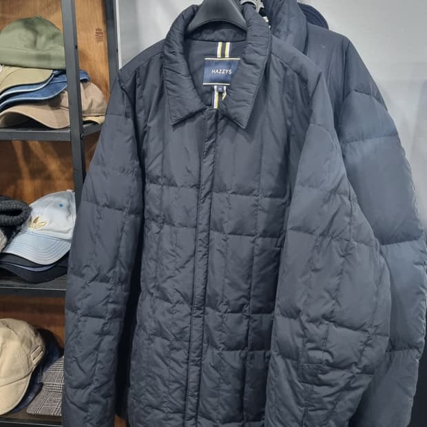 HAZZYS)) 헤지스 거위솜털  경량 퀼팅점퍼 115 상태10/9