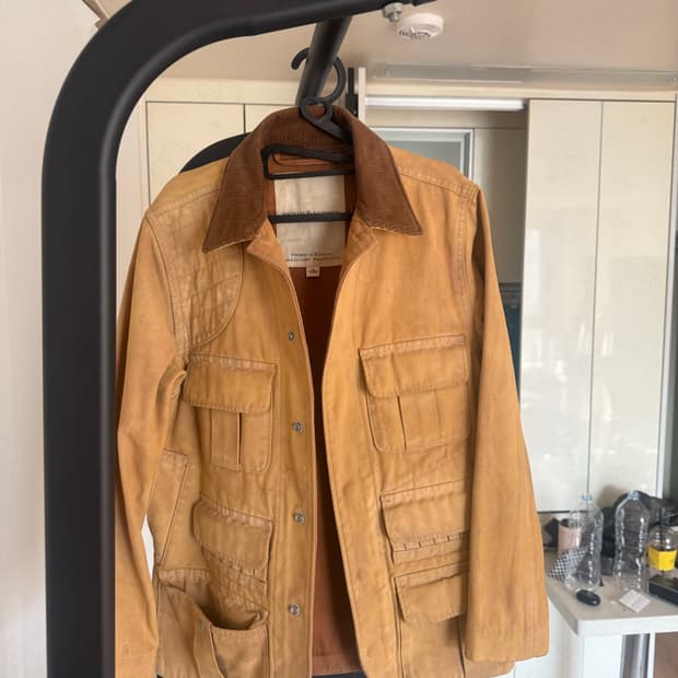 Xs 폴로 데님 서플라이 헌팅 자켓