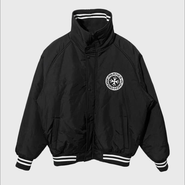 펀치 드렁크 파티즈 풀집 스타디움 푸퍼 블랙 사이즈2