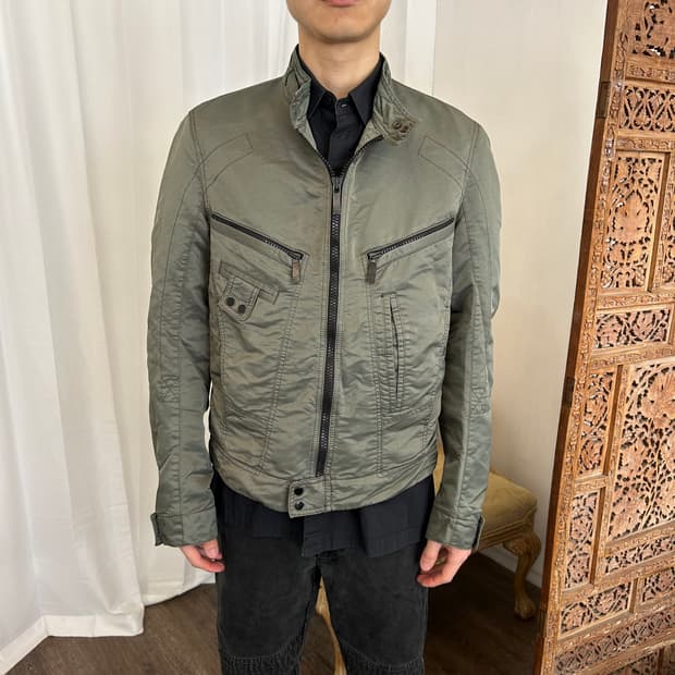 Boss 나일론 바이커 자켓