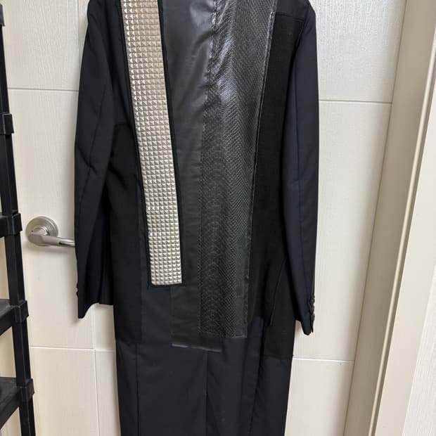 꼼데가르송 패치워크 코트