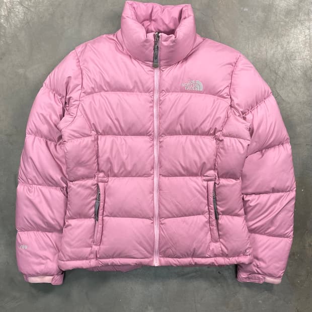 00s 노스페이스 딸기우유 눕시 패딩
