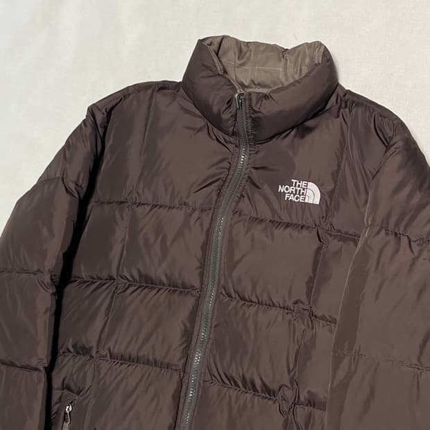 XL 노스페이스 550 리버시블 브라운 패딩 