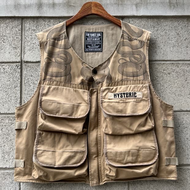 HYSTERIC GLAMOUR SNAKE LOOP 히스테릭글래머 베스트