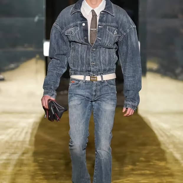 Martine rose 23Fw 로우라이즈 데님