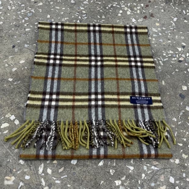 버버리 캐시미어 100 목도리