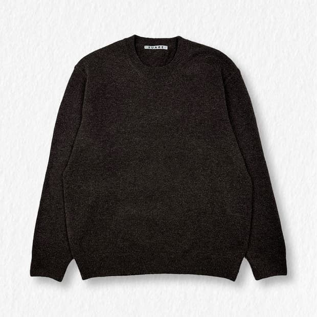 수아레 니트 브라운