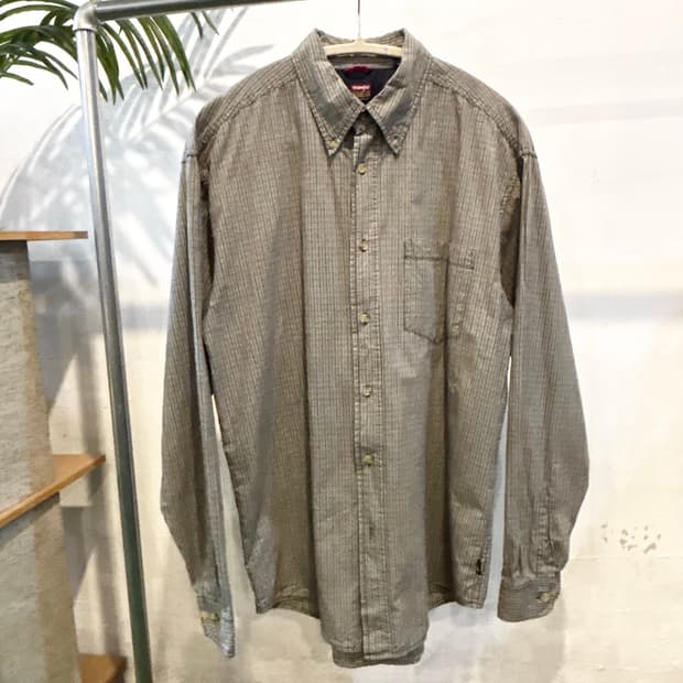 Wrangler Jeans COOL RIVER COTTON 체크 셔츠 