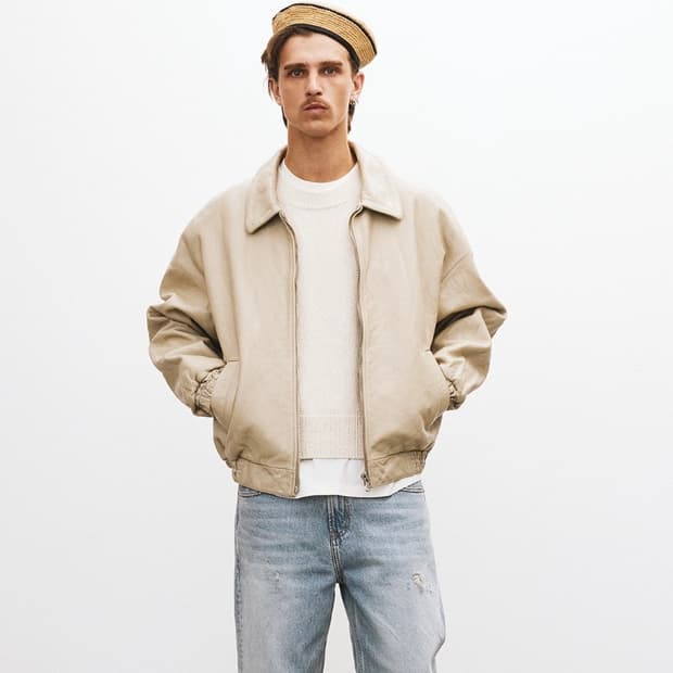 [L] 렉토(RECTO) 카우하이드 가죽 자켓 (크림/베이지) 구성품 X