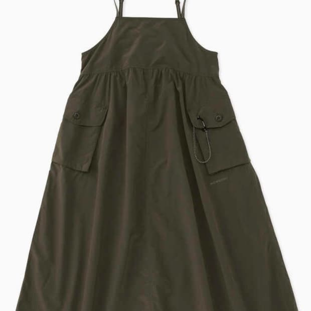 앤드원더 카고 오버사이즈 원피스 (카키 WS/M 프리사이즈)