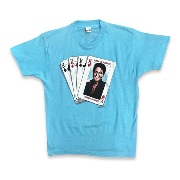 Late 80s Elvis Presley 티셔츠 L