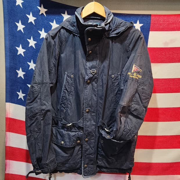 Polo Ralph Lauren 세일링 자켓 L (PRL-67 패치)