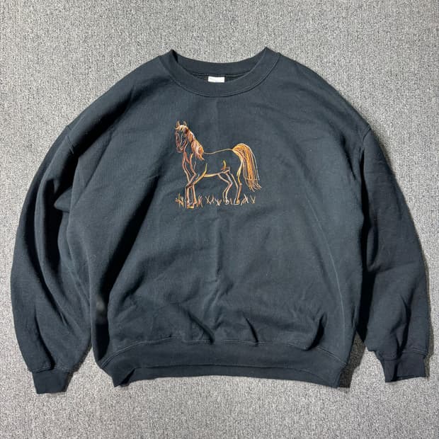 길단 스웻 블랙 ( XL/OLD-7814 )