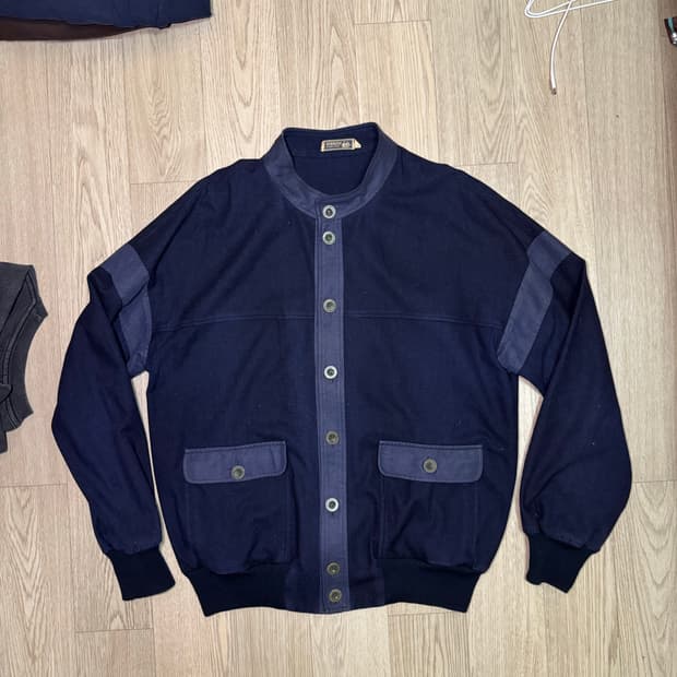 90‘s 이탈리아 해군 울 워크셔츠