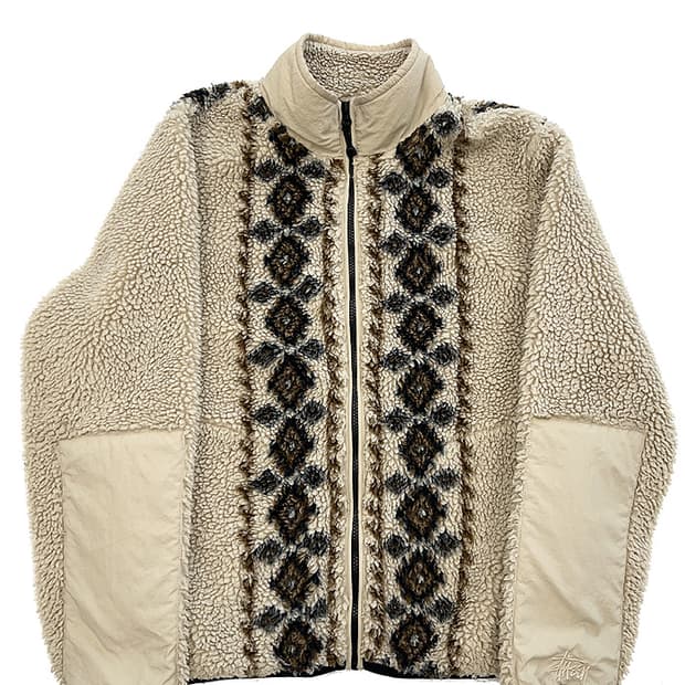 스투시 x 노마티디 후리스