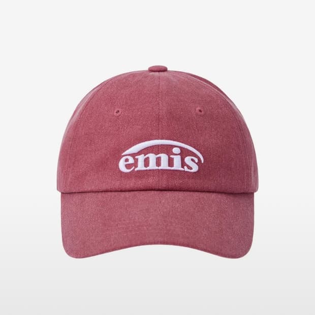 이미스 피그먼트 볼캡 레드