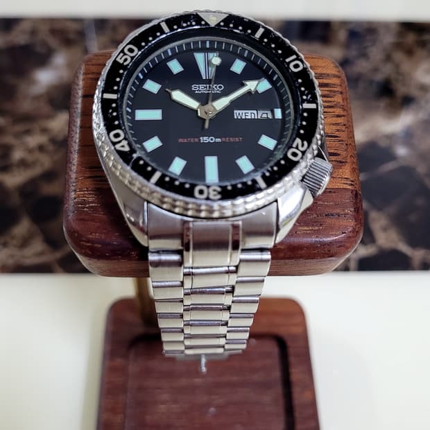 세이코 다이버 슬림터틀 자동시계