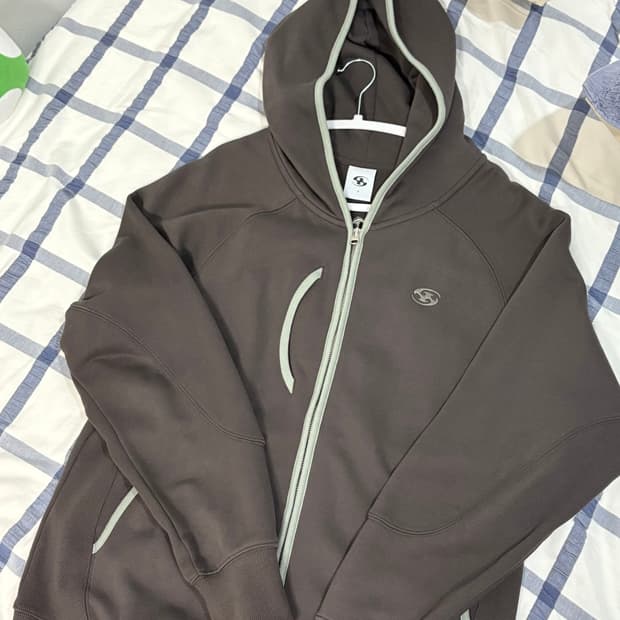 산산기어 후드집업 브라운 2