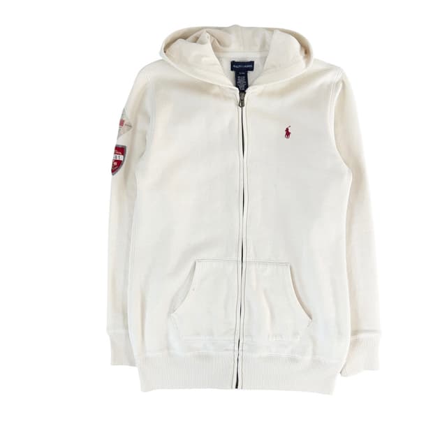 폴로 랄프로렌 아이보리 후드집업
