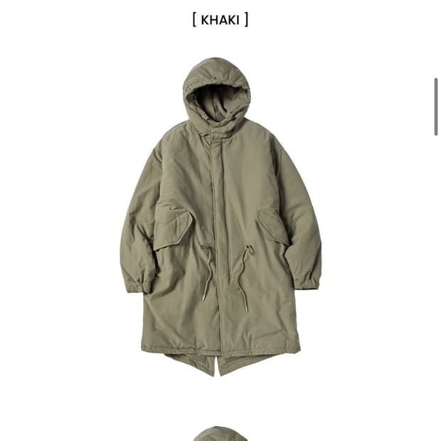 COMONINOZ 꼬모니노즈 롱파카 야상