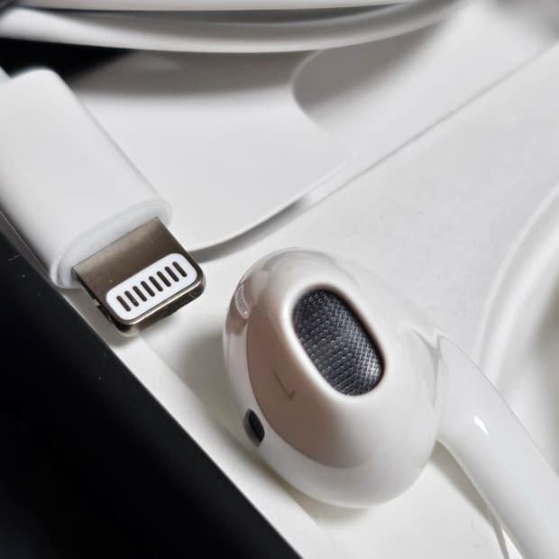 🎧 애플 정품 EarPods 라이트닝 8핀 유선이어폰 | 미사용 새상품