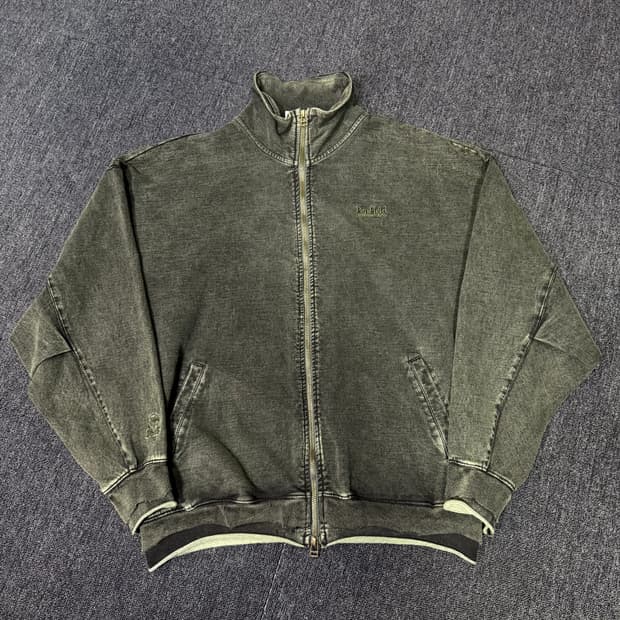 펜필드 페이디드 인디고 카키 풀집업