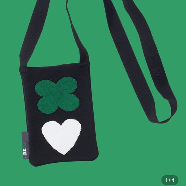 드롭드롭드롭 dropdropdrop 니트 크로스백 미니백