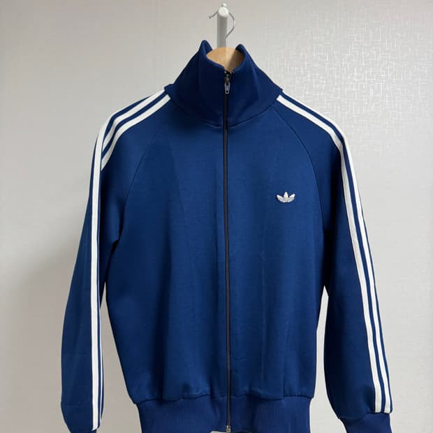 아디다스 80년대 일본 데상트 트랙탑 져지 S