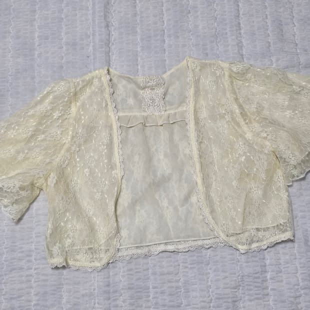 엑시즈팜) 레이스 모리걸 로리타 볼레로