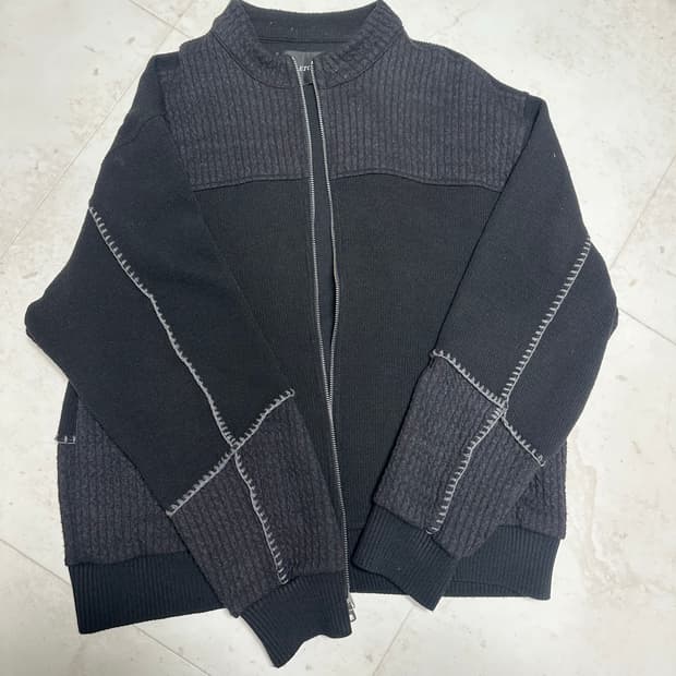 etce 스모킹 니트집업 xl