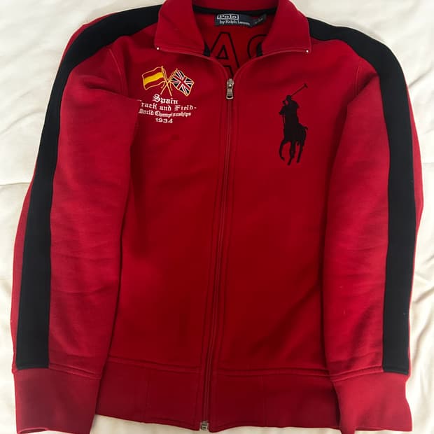 폴로 빅포니 스페인 영국 집업 져지