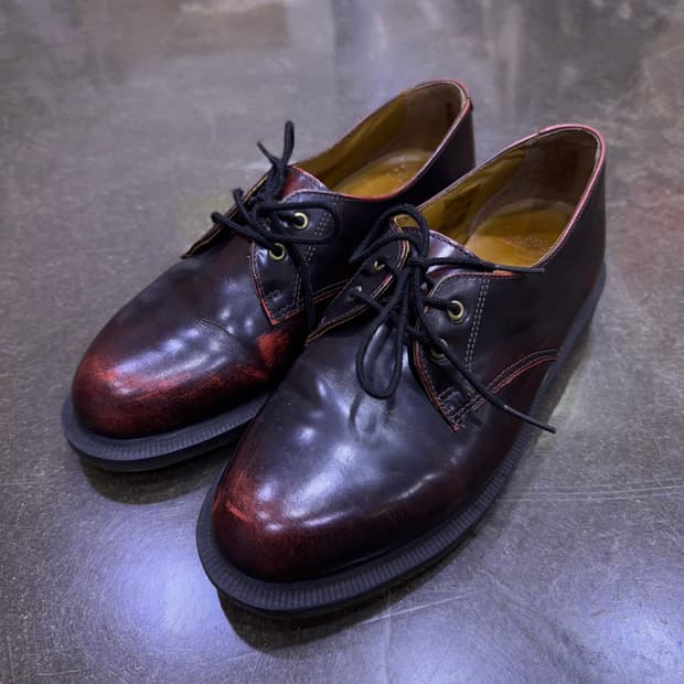 닥터마틴 브룩 슈즈 구두 버건디 체리 레드 240