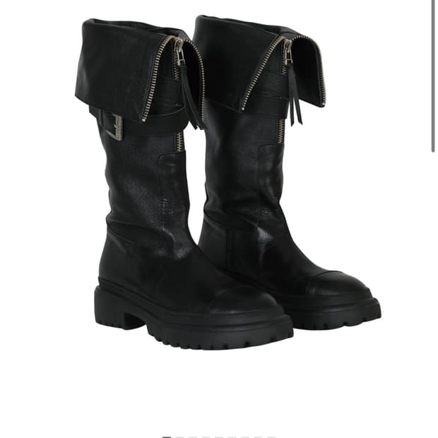 [250] 보헤미안서울 FOLDED BELT LONG BOOTS