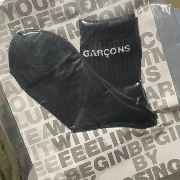 꼼데가르송 옴므 플러스 25aw 양말