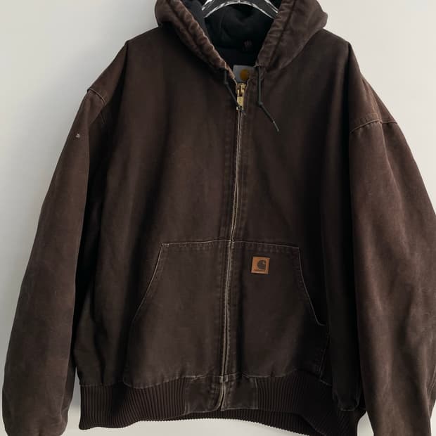 칼하트 액티브 자켓 J130 2XL 브라운