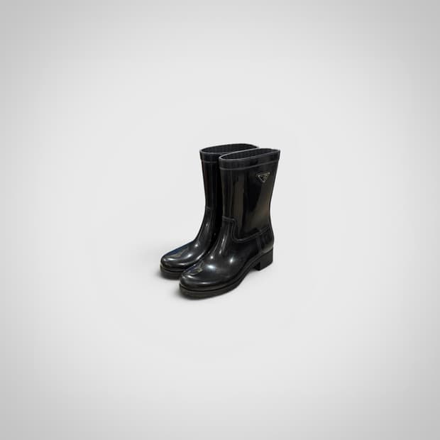 Prada rain boots