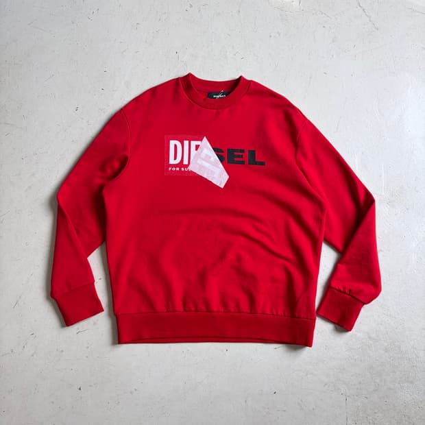 디젤 빈티지 스웻셔츠 M