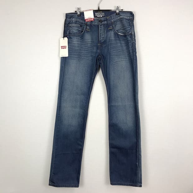 리바이스 Levi's 504 코팅진 데님 청바지 새상품 남성32