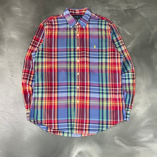  폴로랄프로렌 체크 셔츠 y16130