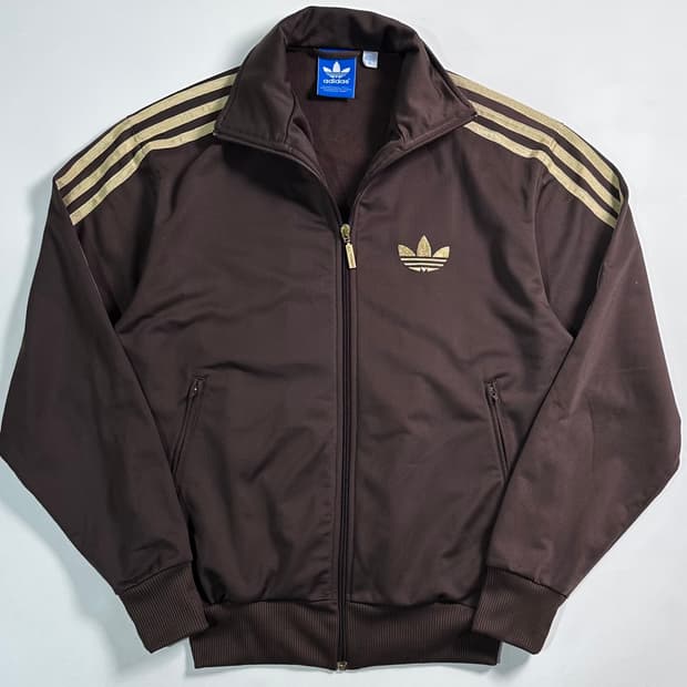  아디다스 브라운 파이어버드 져지