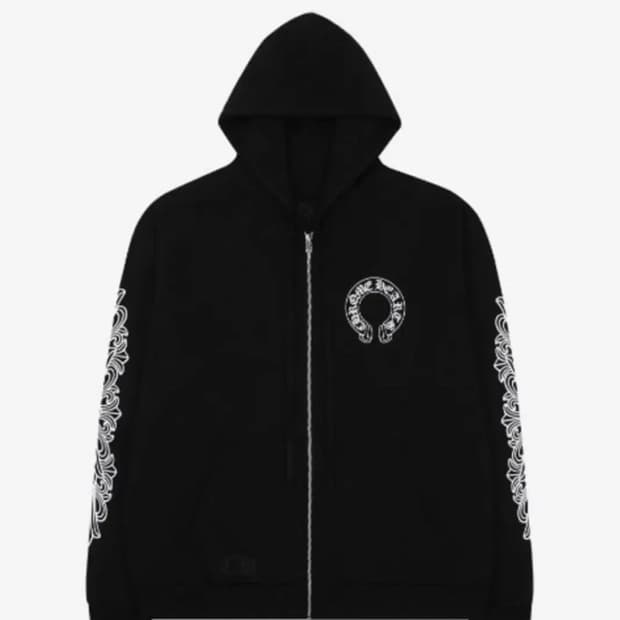 크롬하츠 홀스슈 후드집업 xl