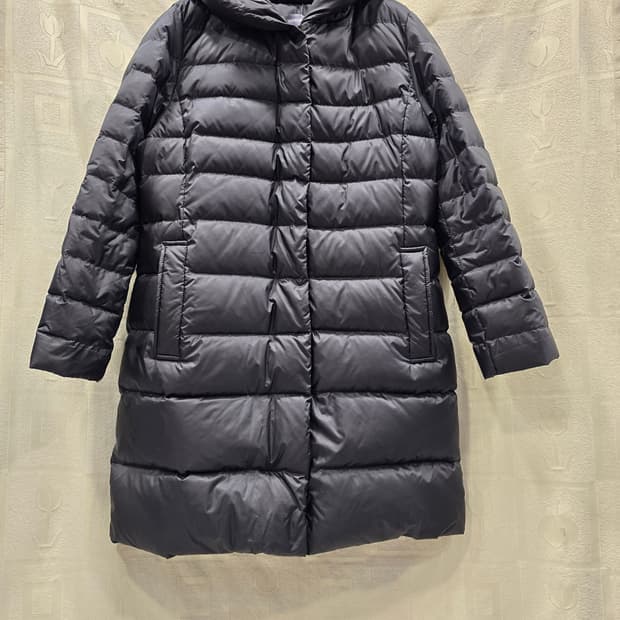 샤트렌 CHATELAINE 여성 다운 롱패딩 블랙 95