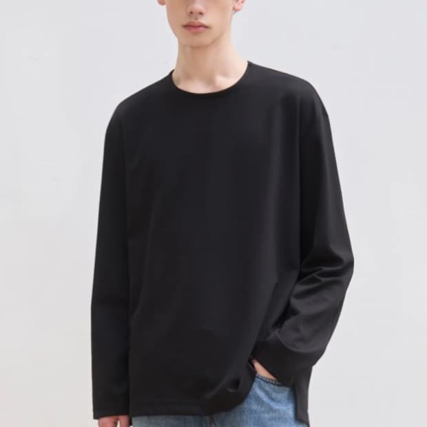 드로우핏 블랙 티셔츠