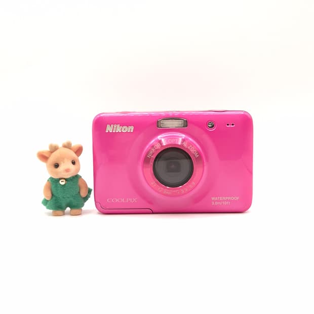 쿨픽스 S30 핑크 🌸✨ 귀엽고 튼튼한 감성 방수 디카 💕📸