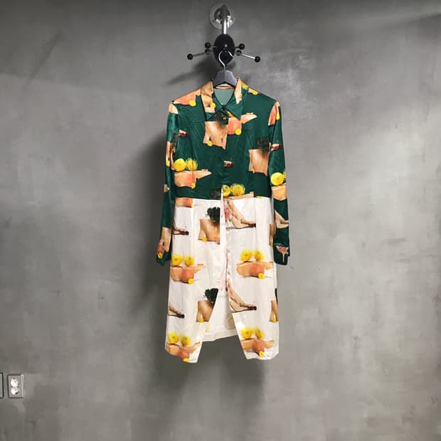 아크네스튜디오 실크 셔츠 원피스 36